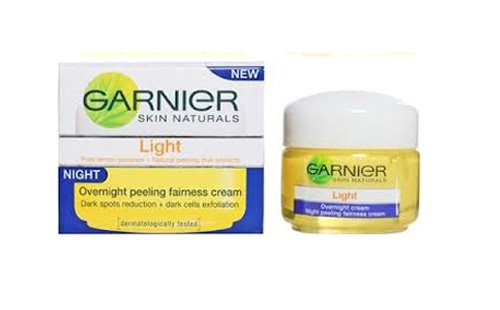 Garnier Light Overnight Peeling Fairness Cream 