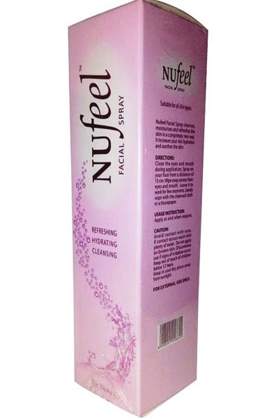 Nufeel Refreshing Hydrating Cleansing Facial Spray