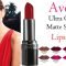 Avon Ultra Color Matte Shades Lipstick Review