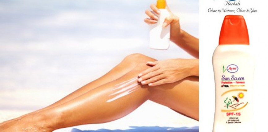 Ayur Sunscreen Lotion SPF 15 Review