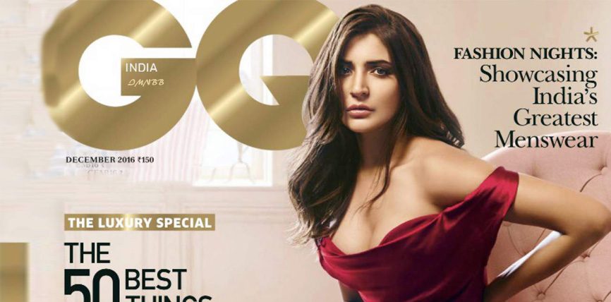 Anushka Sharma GQ India 2016 December Magazine Photoshoot