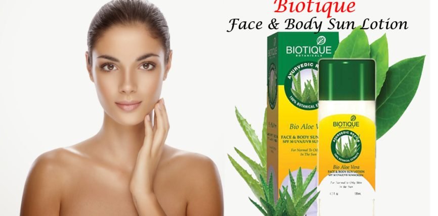 Biotique Face & Body Sun Lotion SPF 30 Review