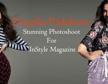 Deepika Padukone Stunning Photoshoot For InStyle Magazine