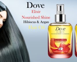 Dove Elixir Nourished Shine Hibiscus and Argan Hair Oil Review