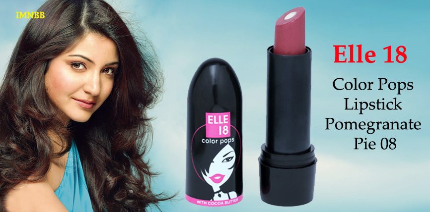 Elle 18 Color Pops Lipstick Pomegranate Pie Review