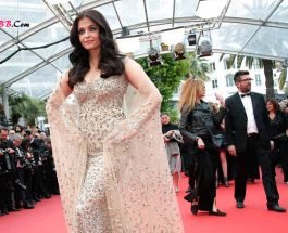 Cannes Film Festival 2016: Aishwarya Rai Bachchan Looks Stunning in A Golden Ali Younes Couture Gown