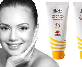 Jovees Sandalwood Suncover Natural Protection with SPF 30: An Assessment