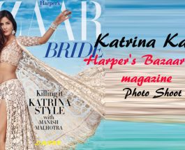 Sizzling Katrina Kaif Harper’s Bazaar Bride 2017 January Photo Shoot