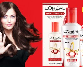 L’Oreal Paris Total Repair 5 Instant Smooting And Nourishing Oil Serum Review