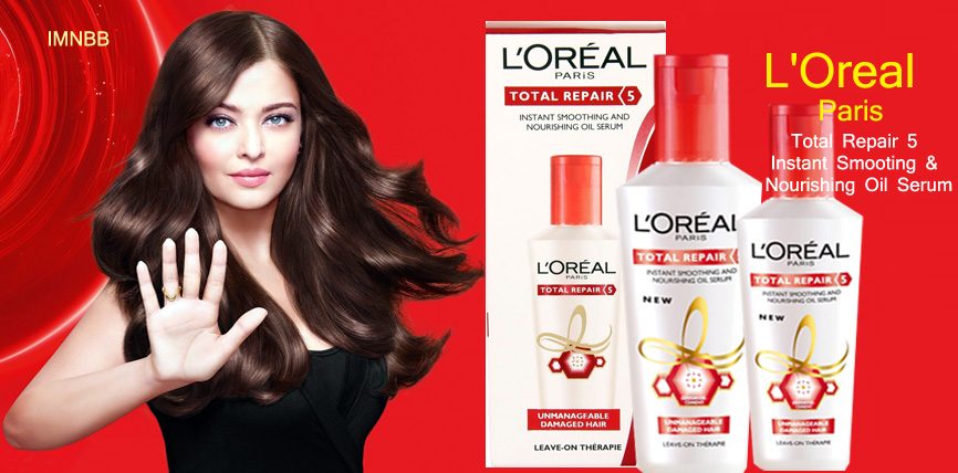 L’Oreal Paris Total Repair 5 Instant Smooting And Nourishing Oil Serum Review