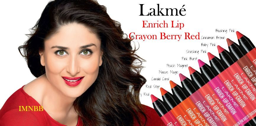 Lakme Enrich Lip Crayon Berry Red Review