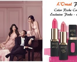 L’Oreal Paris Color Riche Collection Exclusive Pinks – Eva’s Pink Review