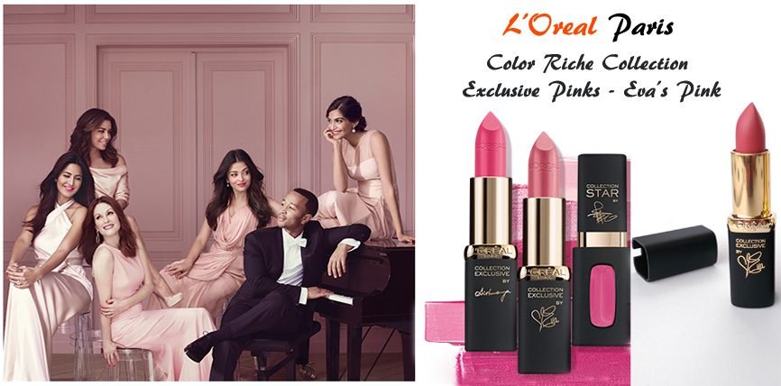 L’Oreal Paris Color Riche Collection Exclusive Pinks – Eva’s Pink Review