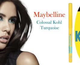 Maybelline Colossal Kohl Turquoise Review