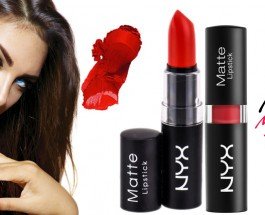 NYX Matte Lipstick Perfect Red Review