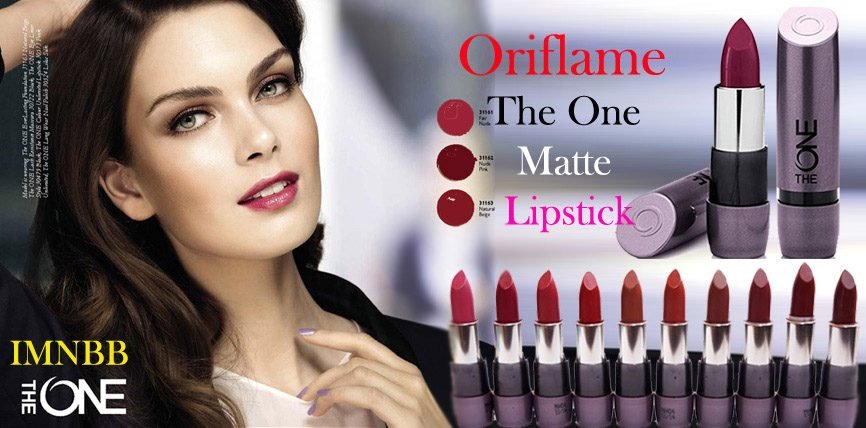 Oriflame The One Matte Lipstick Review