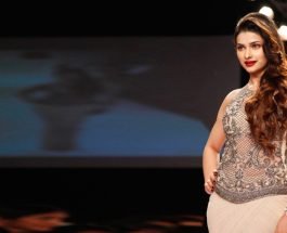 Prachi Desai Ramp Walk Stills at Lakme Fashion Week