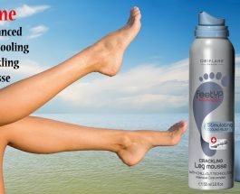 Oriflame Feet Up Advanced Stimulating Cooling Relief Crackling Leg Mousse Review