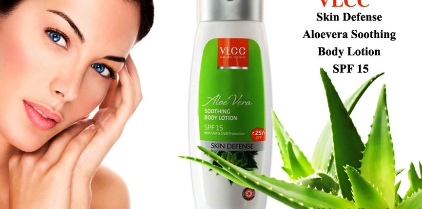 VLCC Skin Defence Aloevera Soothing Body Lotion SPF 15 Review