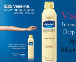 Vaseline Intensive Care Deep Restore Spray Moisturizer Review