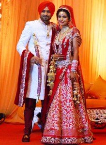 Harbhajan Singh Geeta Basra Wedding 