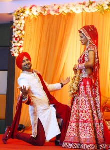 Harbhajan Singh Geeta Basra Wedding 