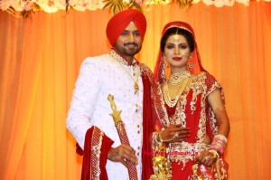 Harbhajan Singh Geeta Basra Wedding 